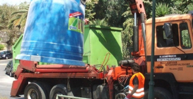 Δήμος Κέρκυρας: Τοποθέτηση πέντε κάδων γυαλιού