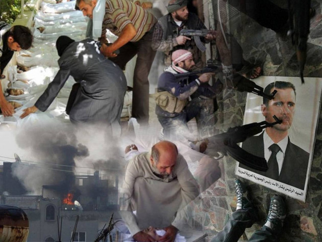 Η σφαγή της Συρίας σε εικόνες