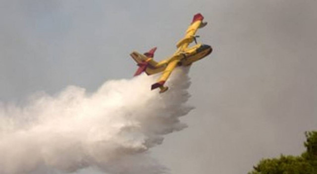 Αναζωπυρώθηκε η φωτιά στον Όλυμπο