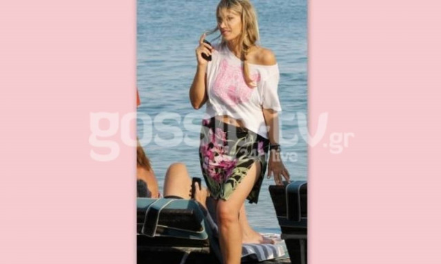 Εύα Καϊλή: Χαλαρώνει στην Μύκονο