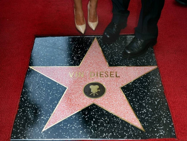 Το δικό του "αστέρι" απέκτησε ο ηθοποιός Βιν Ντίζελ