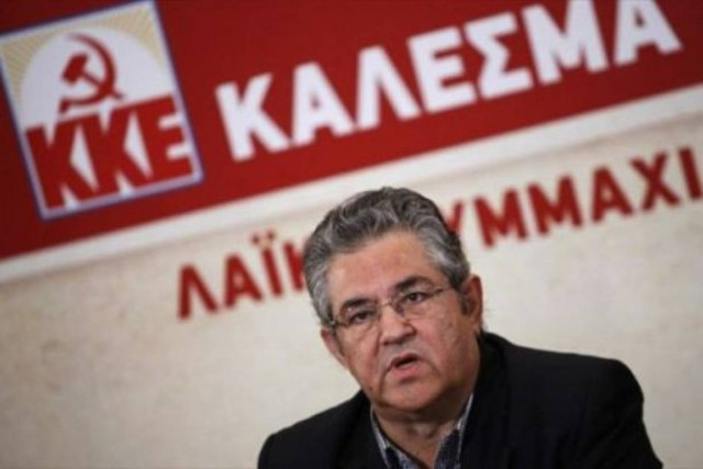 Συνάντηση Κουτσούμπα με αντιπροσωπεία εργαζομένων της ΕΤ3