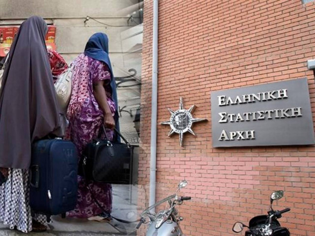 Οι ξένοι αποτελούν το 10% του πληθυσμού της Ελλάδας