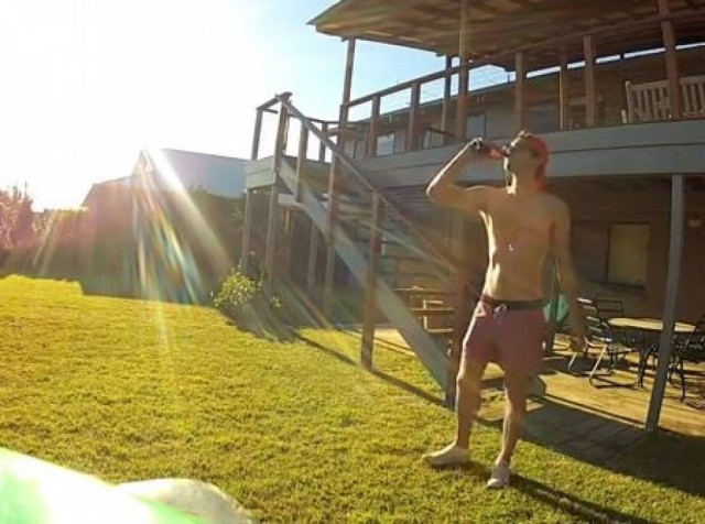 Άνοιγμα μπύρας με φρίσμπι