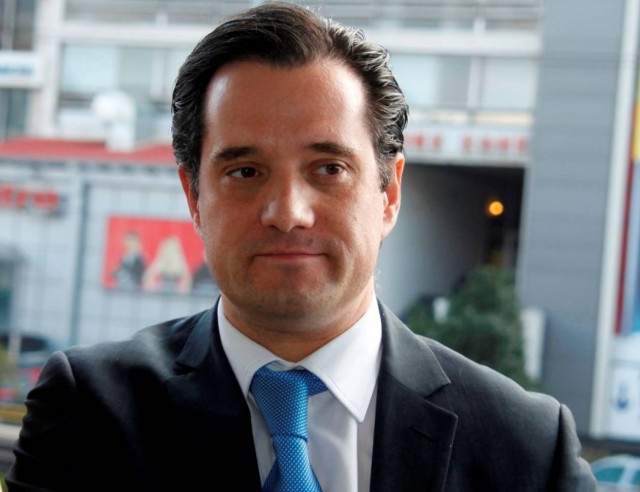 Ο Άδωνις Γεωργιάδης στον Αλέκο Παπαδόπουλο