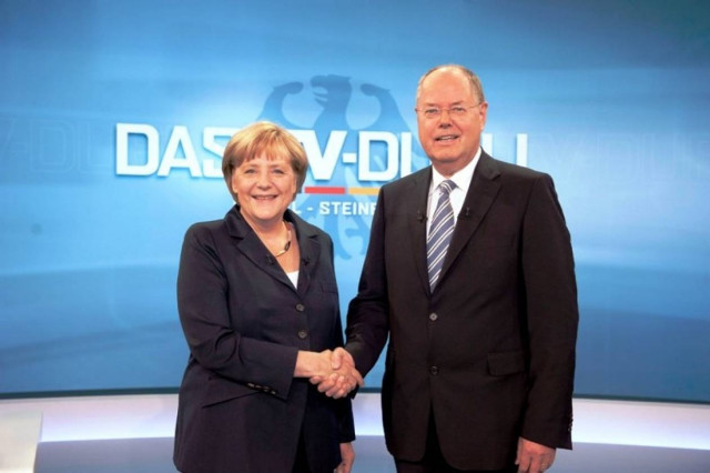 O Στάινμπρουκ «κέρδισε» την Μέρκελ στο πρώτο ντιμπέιτ