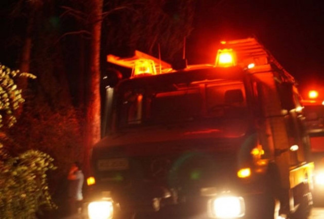 Λαμία:  Πυρκαγιά μετά τη ΒΙ.ΠΕ. προς το Αυλάκι
