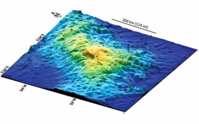 Το μεγαλύτερο ηφαίστειο στη Γη βρίσκεται στο βυθό του Ειρηνικού
