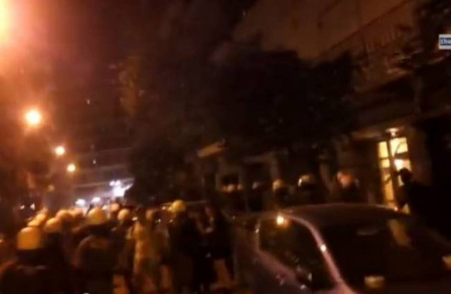 Θεσσαλονίκη: Ένας τραυματίας, 3 συλλήψεις και 109 προσαγωγές