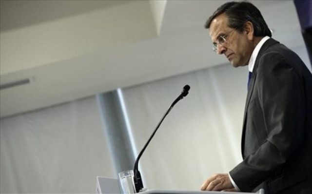 Είσοδος Α. Σαμαρά στη ΔΕθ (Βίντεο)