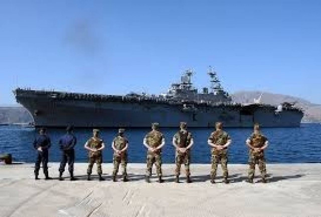 Χανιά: Στη Σούδα πλοία του βρετανικού Πολεμικού Ναυτικού