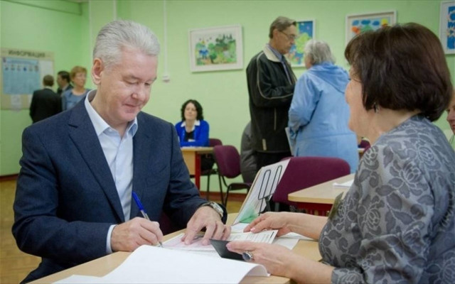 Θρίαμβος του Σομπιάνιν στις δημοτικές εκλογές της Μόσχας