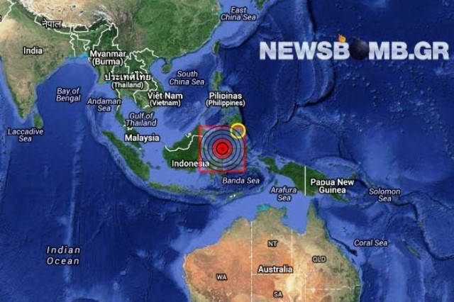 Σεισμός 5,7 Ρίχτερ στην Ινδονησία