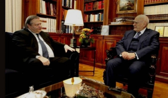 Συνάντηση Βενιζέλου αύριο με τον Πρόεδρο της Δημοκρατίας Κ. Παπούλια