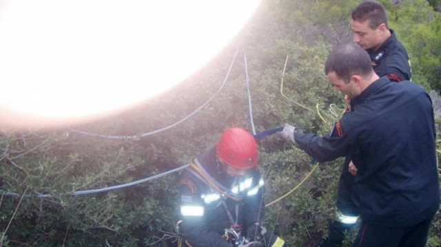 Επιχείρηση διάσωσης τουρίστα στο φαράγγι της Αγίας Ειρήνης
