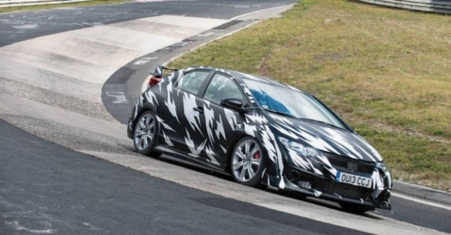 Νέο Honda civic type R με πάνω από 280 άλογα