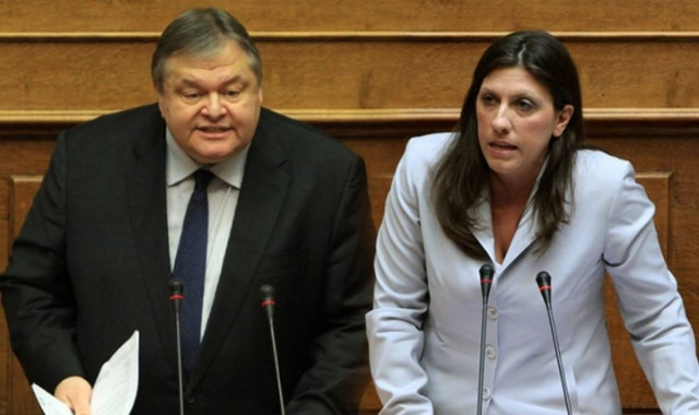 Πεδίο αντιπαράθεσης η Συρία μεταξύ Βενιζέλου-Κωνσταντοπούλου