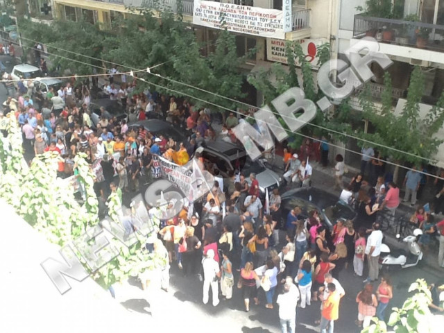 Παραμένουν στο Υπ. Υγείας οι εργαζόμενοι στα δημόσια νοσοκομεία (vid)