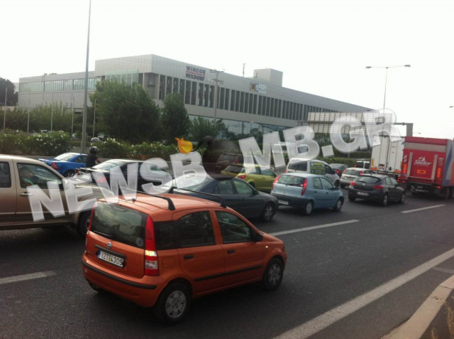 Ουρές χιλιομέτρων στον Κηφισό λόγω… έργων (ΦΩΤΟ)