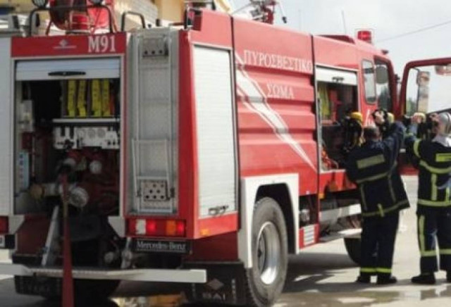 Πάτρα: Φωτιά σε διαμέρισμα