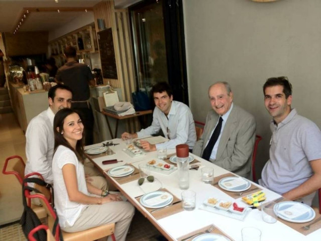 Ο Κ. Μητσοτάκης και τα εγγόνια του