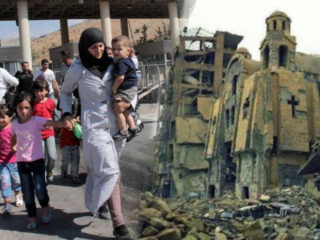 Ορδές Χριστιανών εγκαταλείπουν τη Συρία!