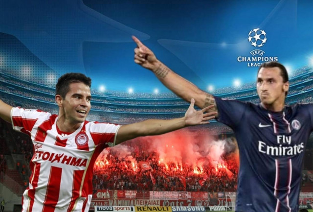 LIVE Ολυμπιακός-Παρί Σεν Ζερμέν