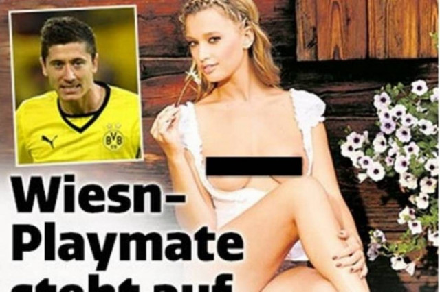 Η playmate που θέλει τον Λεβαντόφσκι! (photos)