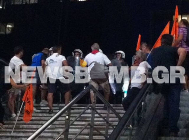 Στο MEGA η ΟΛΜΕ (pics+video)