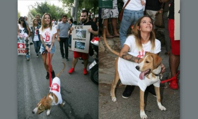 Εριέττα Κούρκουλου: Η καθιστική διαμαρτυρία της έξω από την...