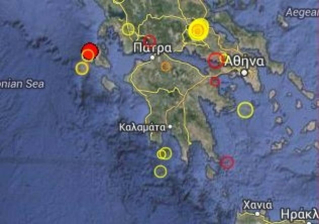 Σεισμός στην Κεφαλονιά