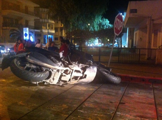 Σοβαρό τροχαίο στα Χανιά