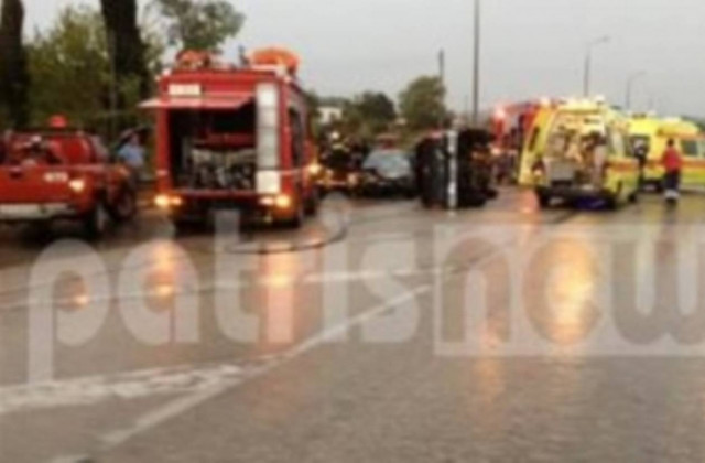 Τροχαίο στον Πύργο με τέσσερις τραυματίες