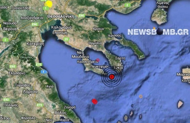 Σεισμός 3,1 Ρίχτερ στο Βόρειο Αιγαίο