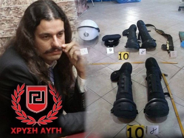 Σύλληψη αστυνομικού για τα όπλα στα γραφεία της ΧΑ στο Αγρίνιο