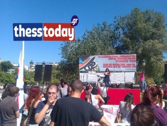 Βίντεο: Αντιφασιστικό συλλαλητήριο στη Θεσσαλονίκη