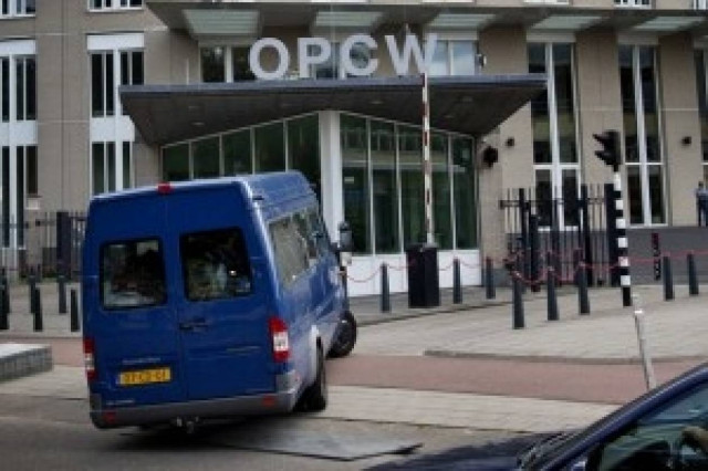 Το αργότερο την Τρίτη αρχίζουν οι επιθεωρήσεις για τα συριακά χημικά