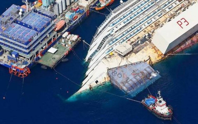 Βρέθηκαν ανθρώπινα οστά στο ναυάγιο του Costa Concordia