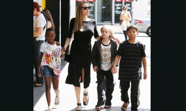 Αντζελίνα Τζολί: Όλα για τα παιδιά της! (φωτογραφίες)