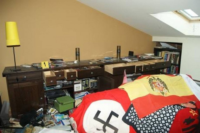 Νέες φωτογραφίες από τα ευρήματα στο σπίτι του Χρήστου Παππά