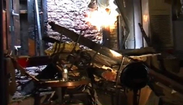 Στις φλόγες κέντρο διασκέδασης στην Αλεξανδρούπολη (βίντεο)