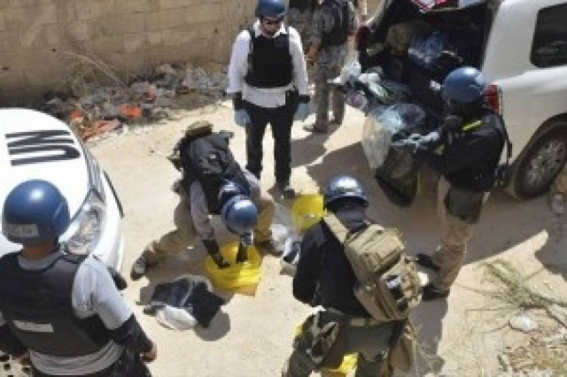 Οι ειδικοί του ΟΗΕ ελπίζουν στην άμεση καταστροφή των χημικών όπλων