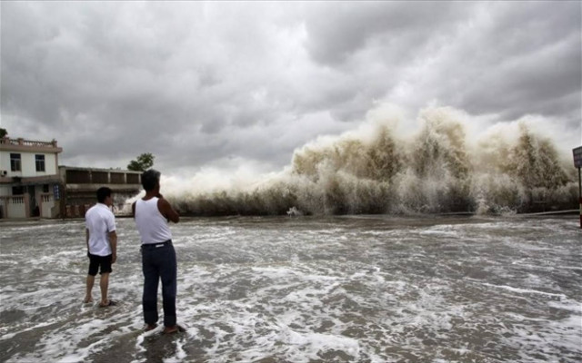 Σε κατάσταση συναγερμού η Κίνα: Έρχεται ο τυφώνας Φιτόου