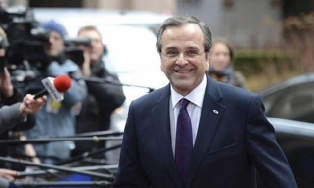 Στις Βρυξέλλες για τον Καραμανλή ο Σαμαράς