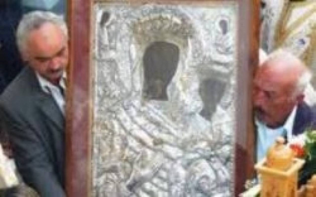 Στη Λαμία η Ιερά Εικόνα της Παναγίας της Οδηγήτριας