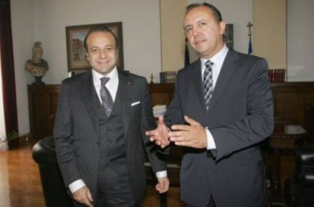 Συναντήσεις με Καράογλου και Μπουτάρη είχε σήμερα ο Εγκεμέν Μπαγίς