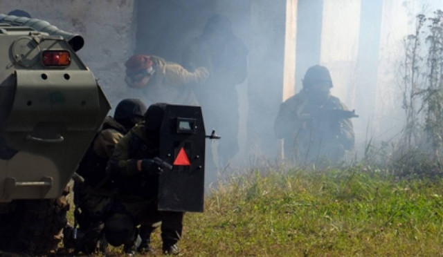 Στρατιωτικές ασκήσεις στα Ουράλια