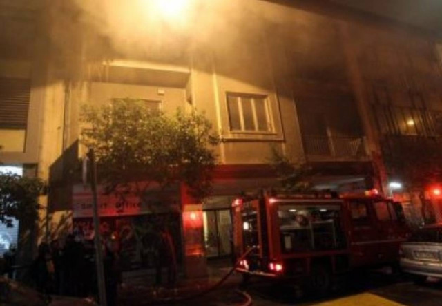 Καταδίκη κομμάτων για την επίθεση στο γραφείο Βαρβιτσιώτη