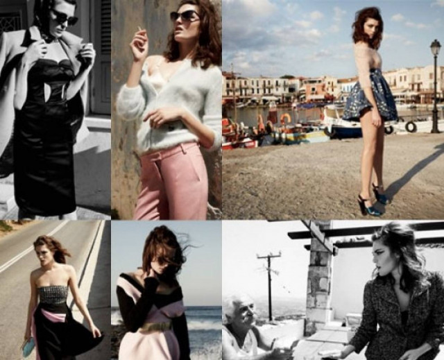 Η Ελλάδα φόντο σε editorial γερμανικού περιοδικού