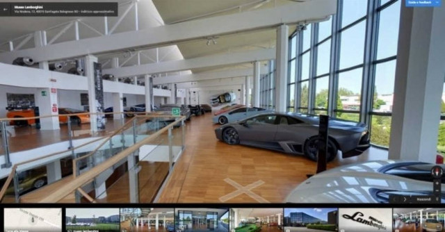 Εικονική βόλτα στο μουσείο της Lamborghini